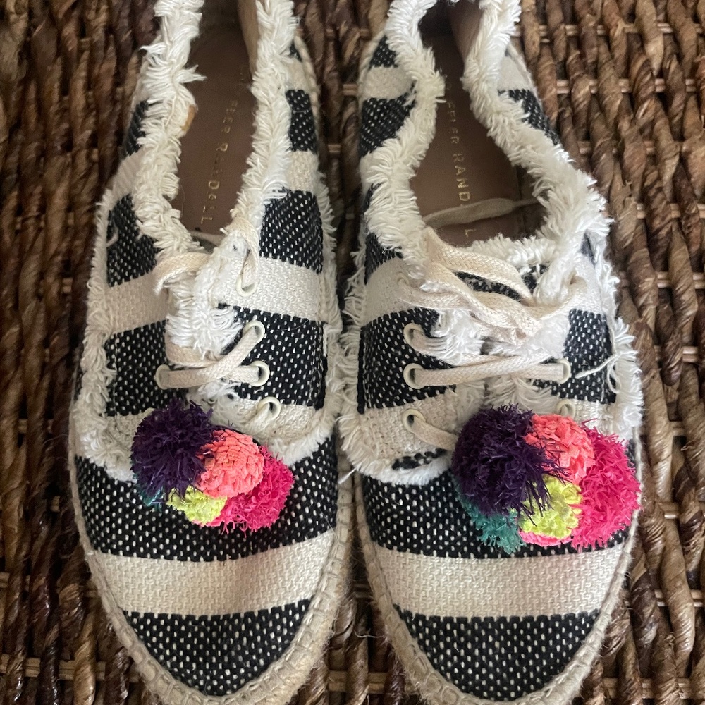 Loeffler Randall Espadrilles w Pom Poms 6